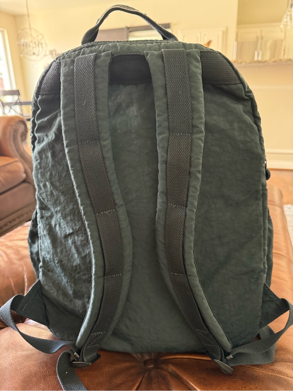 Kipling navy full size backpack - Picture 5 of 7